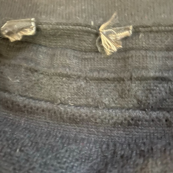 BCBG Black Embroidered Black Mini Skirt, Small - Picture 5 of 6